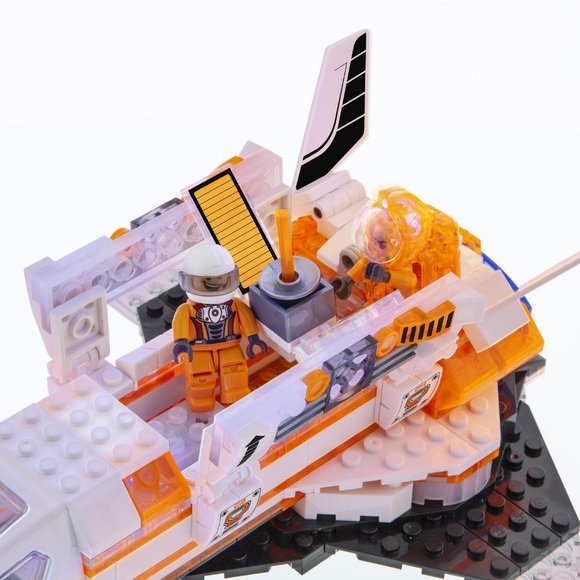 Laser Pegs Mars Silverhawk Building Playset Kids 7+ New! - Picture 3 of 11